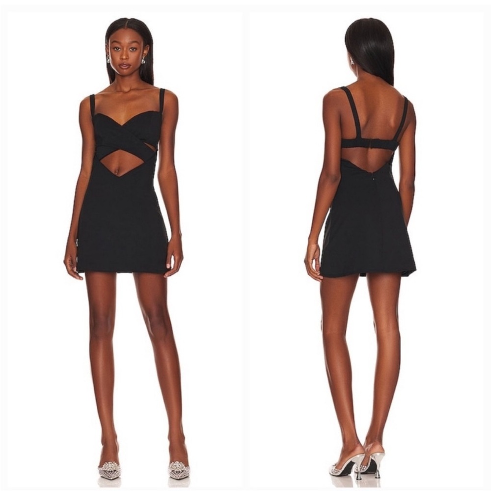 Revolve L'Academie Anoush Knit Mini Dress Size Medium
